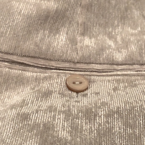 NWT Mondo Uomo Italia Shimmery Soft Pleated Fine Wale Corduroy Cuff Pants 34x34 - Picture 11 of 11